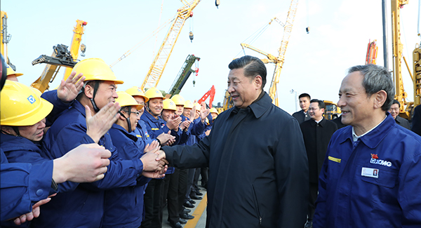 中共中央总书记、国家主席、中央军委主席习近平亲临PG电子平台集团考察调研